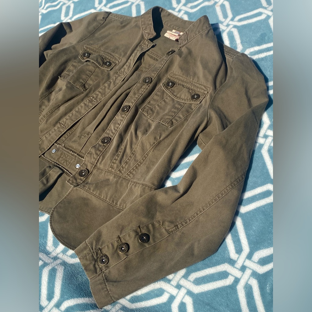 Green Fitted Jacket
